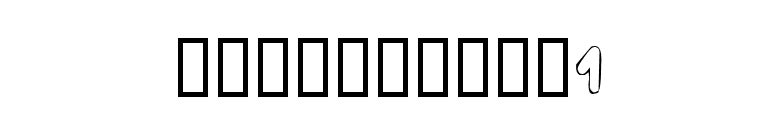barakbalon1 font preview