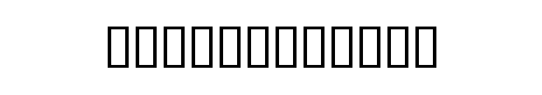 barakpeople1 font preview