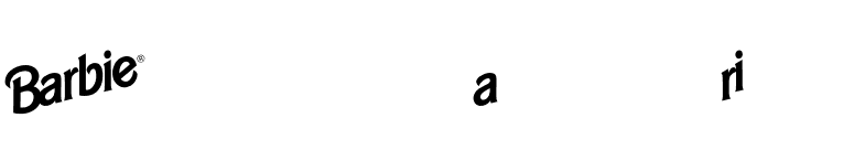 BarbieLogo-SansScript font preview