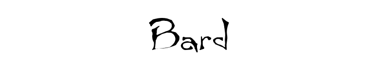 Bard font preview