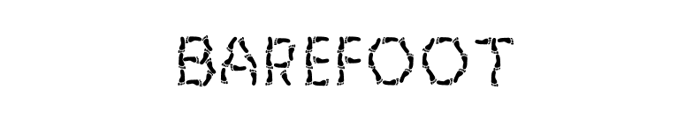 Barefoot font preview
