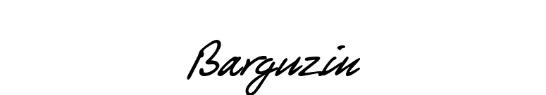 Barguzin font preview