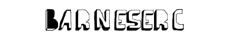 Barnes_erc_ font preview
