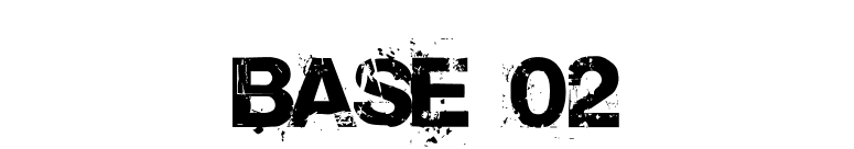 Base 02 font preview