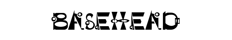 BASEHEAD font preview
