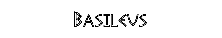 Basileus font preview