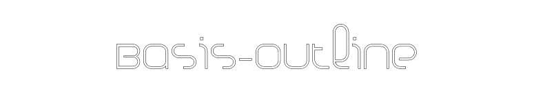 Basis-Outline font preview