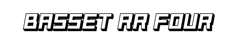 Basset RR Four font preview