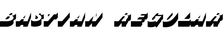 Bastian Regular font preview