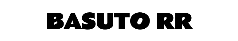 Basuto RR font preview