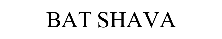 BAT SHAVA font preview
