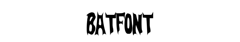 BatFont font preview