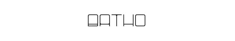 batho font preview