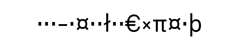 Bau-RegularExpert font preview