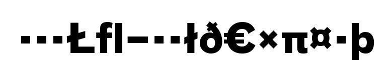 BauLF-BoldExpert font preview