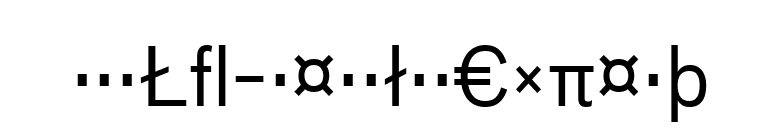 BauLF-RegularExpert font preview