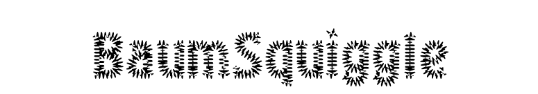 BaumSquiggle font preview