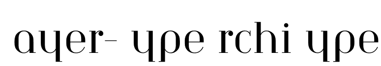 Bayer-TypeArchiType font preview