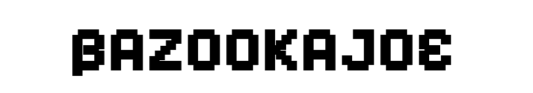 BazookaJoe font preview