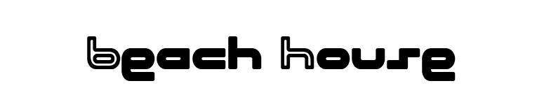 Beach House font preview