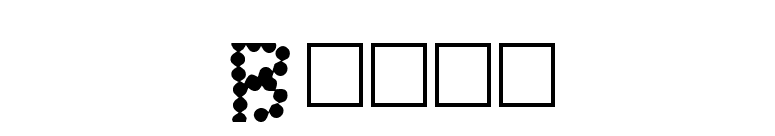 Beady font preview