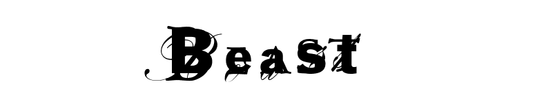 Beast font preview