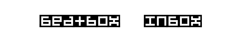 Beatbox-InBox font preview