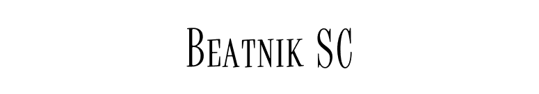 Beatnik SC font preview