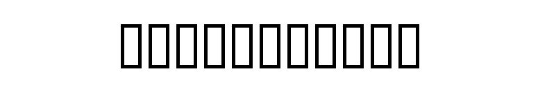 BeauTerrySH font preview