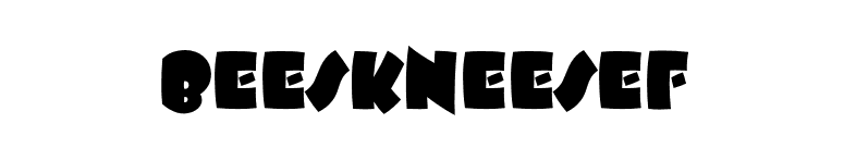 BeeskneesEF font preview