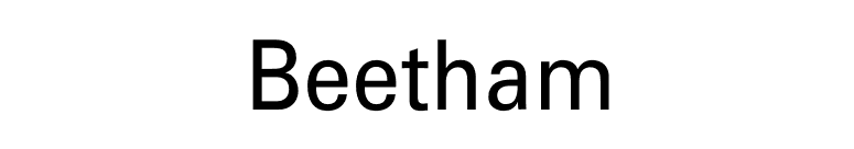 Beetham font preview