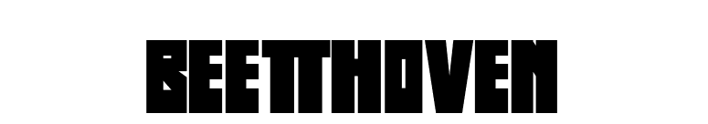Beethoven font preview