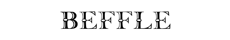 Beffle font preview