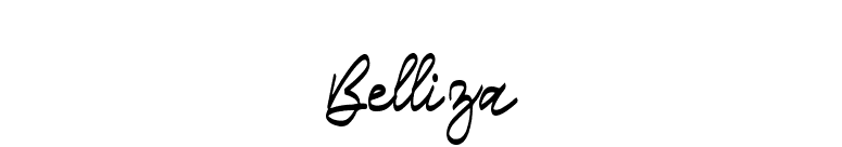 Belliza font preview