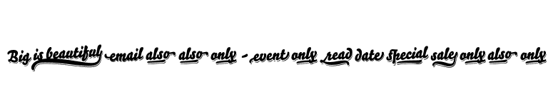 Bello-WordsSolo font preview