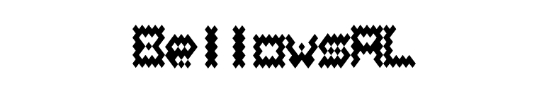 BellowsAL font preview