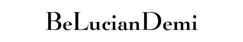 BeLucianDemi font preview