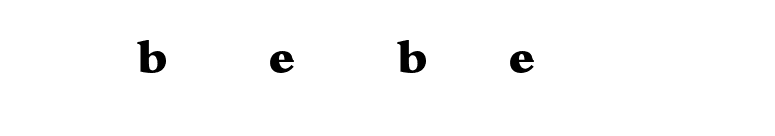Bembo Extra Bold Expert font preview