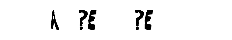 Ben Folds Five font preview