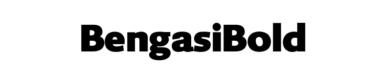 BengasiBold font preview