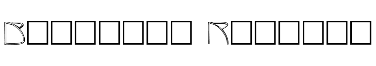 Benjamin Regular font preview