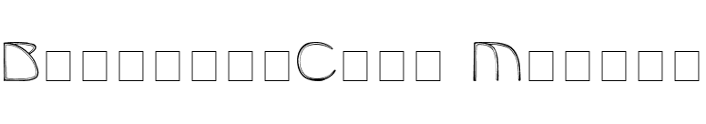 BenjaminCaps Medium font preview