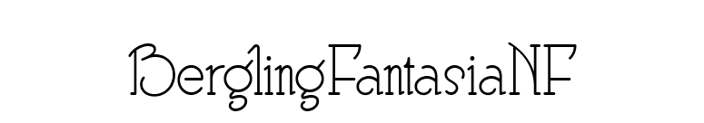 BerglingFantasiaNF font preview
