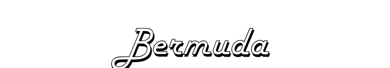 Bermuda font preview