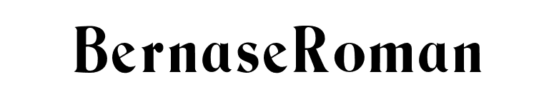 BernaseRoman font preview