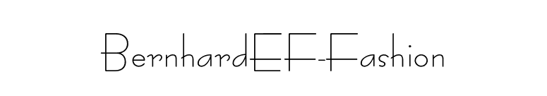 BernhardEF-Fashion font preview