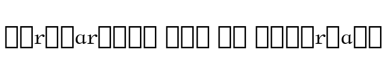 BernhardMod Alt BT Alternate font preview
