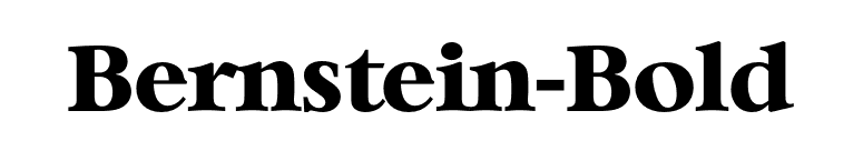 Bernstein-Bold font preview