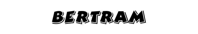 Bertram font preview