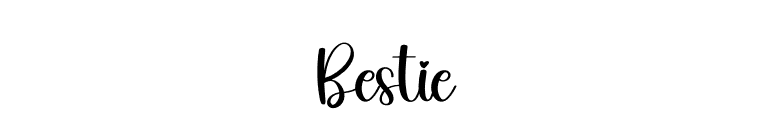 Bestie font preview
